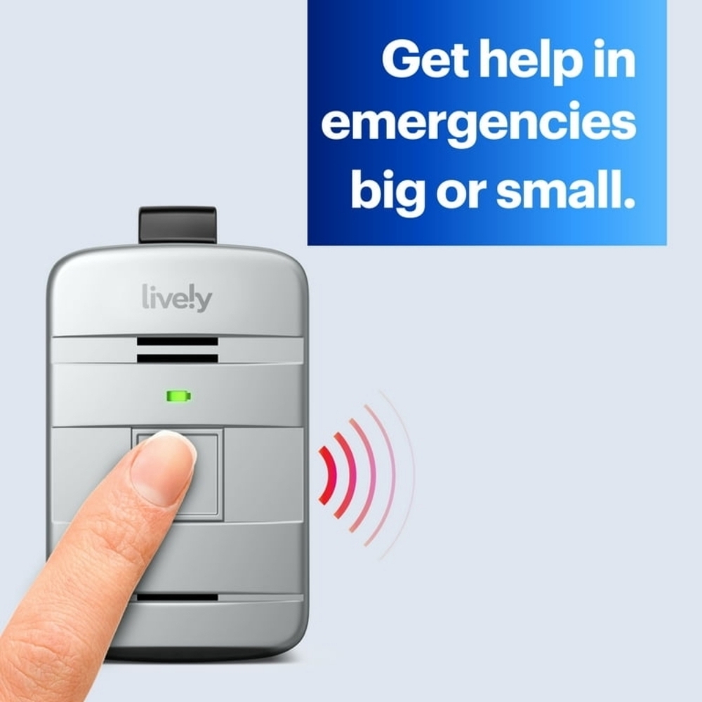 Emergency Alert Device, Silver, Unused